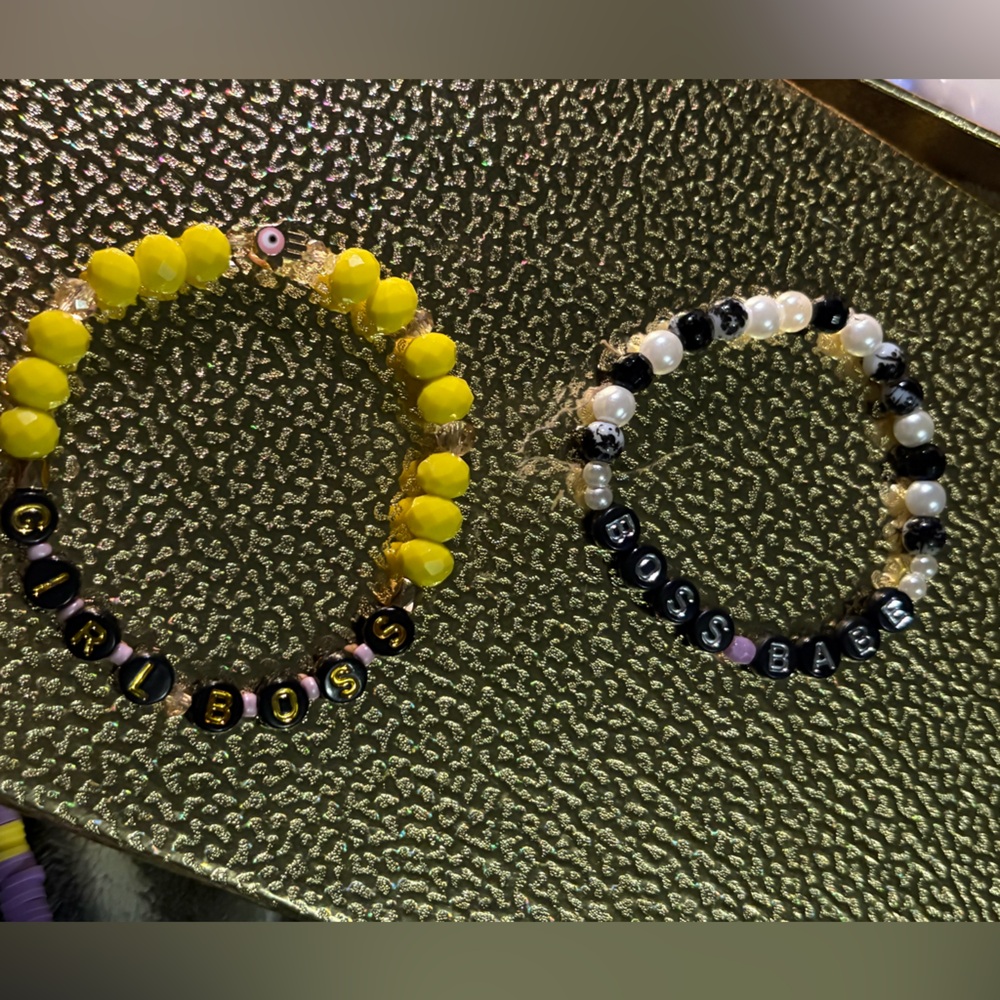 Bead Bracelet “Boss Babe” “Girl Boss”
